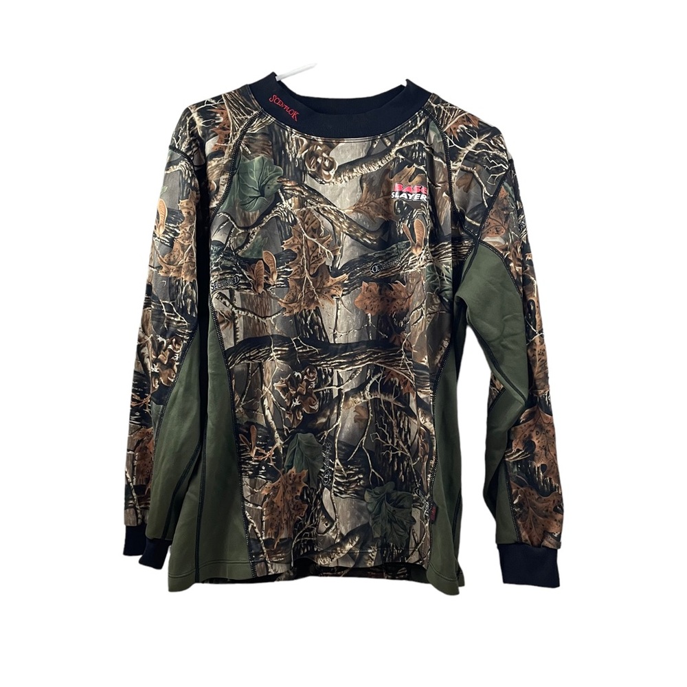 Scentlok Base Slayer XL Seclusion 3D Odor Eliminating Camo Hunting Shirt